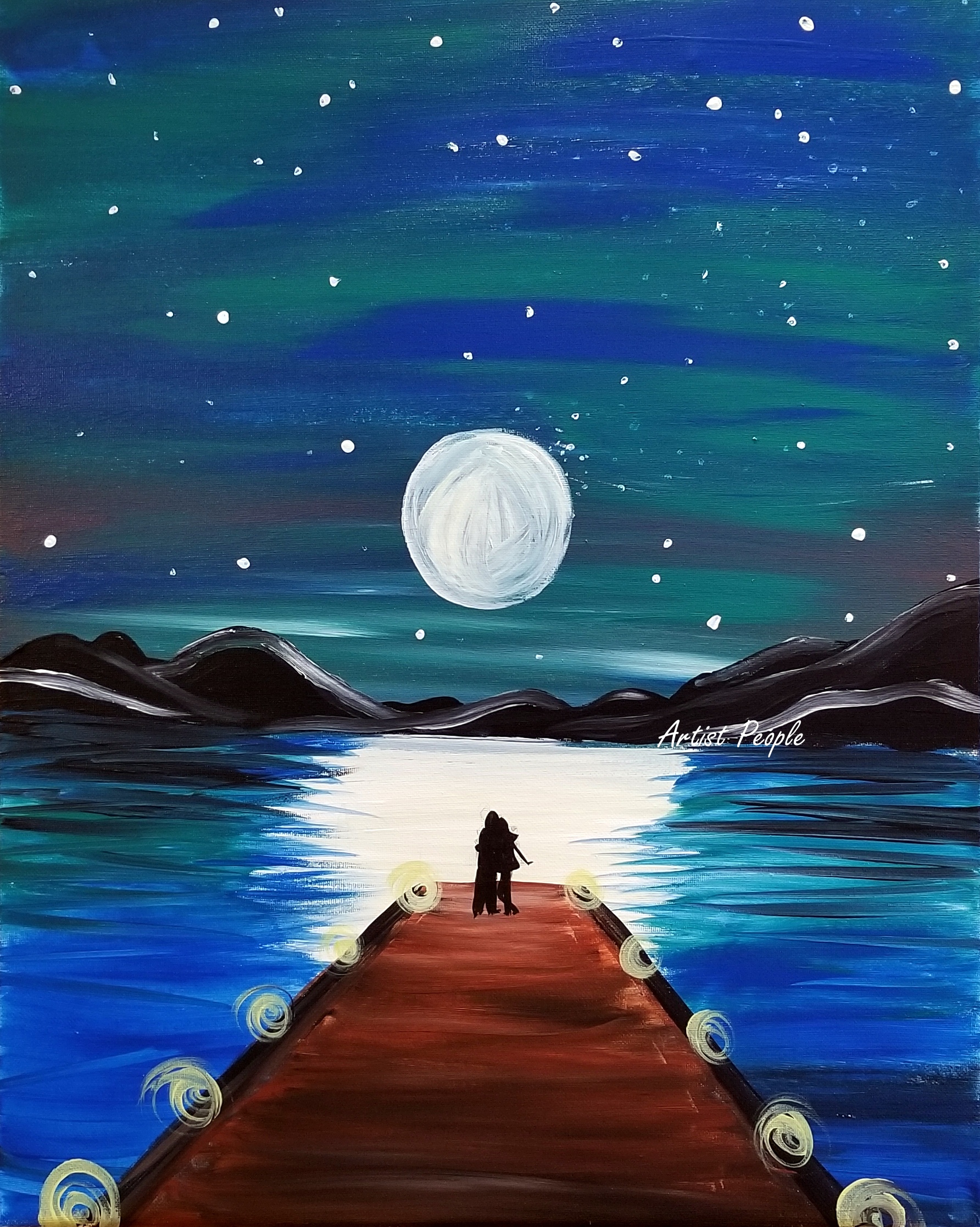 Sip n Paint Night stroll Wine and Painting Party in New Jersey