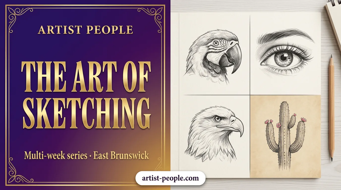 The Art of Sketching Class - Ages 9-12