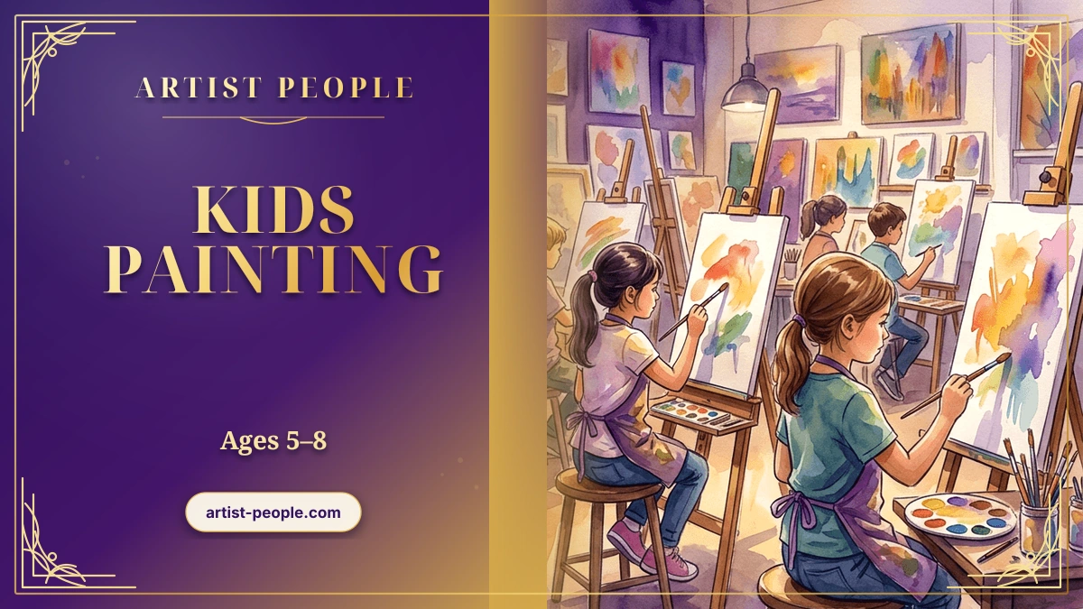 Kids Painting class - Ages 5-8