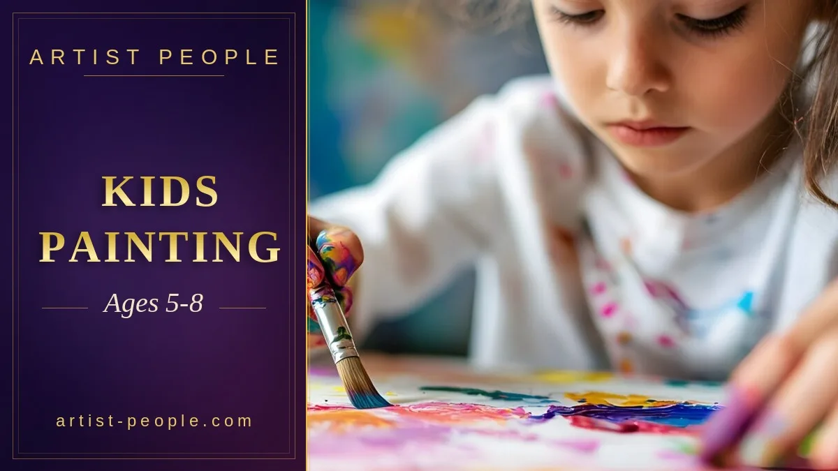 Kids Painting class - Ages 5-8 (7 weeks)