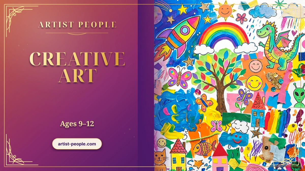 Creative Art Class - Ages 9-12 (8 weeks)