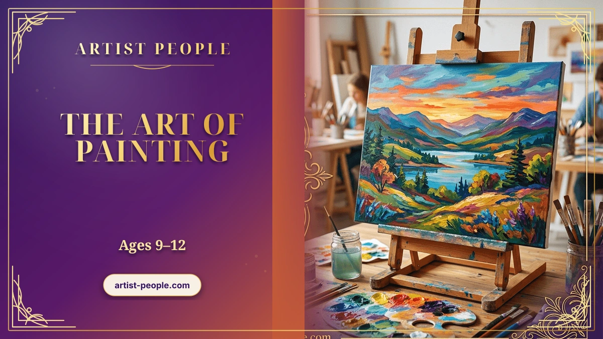 The Art OF Painting Class - Ages 9-13